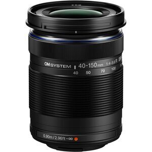 Olympus OM System M.Zuiko Digital ED 40-150mm f/4-5.6 R Lens Black MFT New!